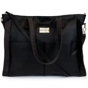 Badgley Mischka Rose Travel Weekender Tote XL - Black