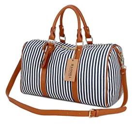 Baosha Hb-24 Ladies Women Canvas Weekender Bag Travel Duffel Tote Bag Weekend Overnight Travel