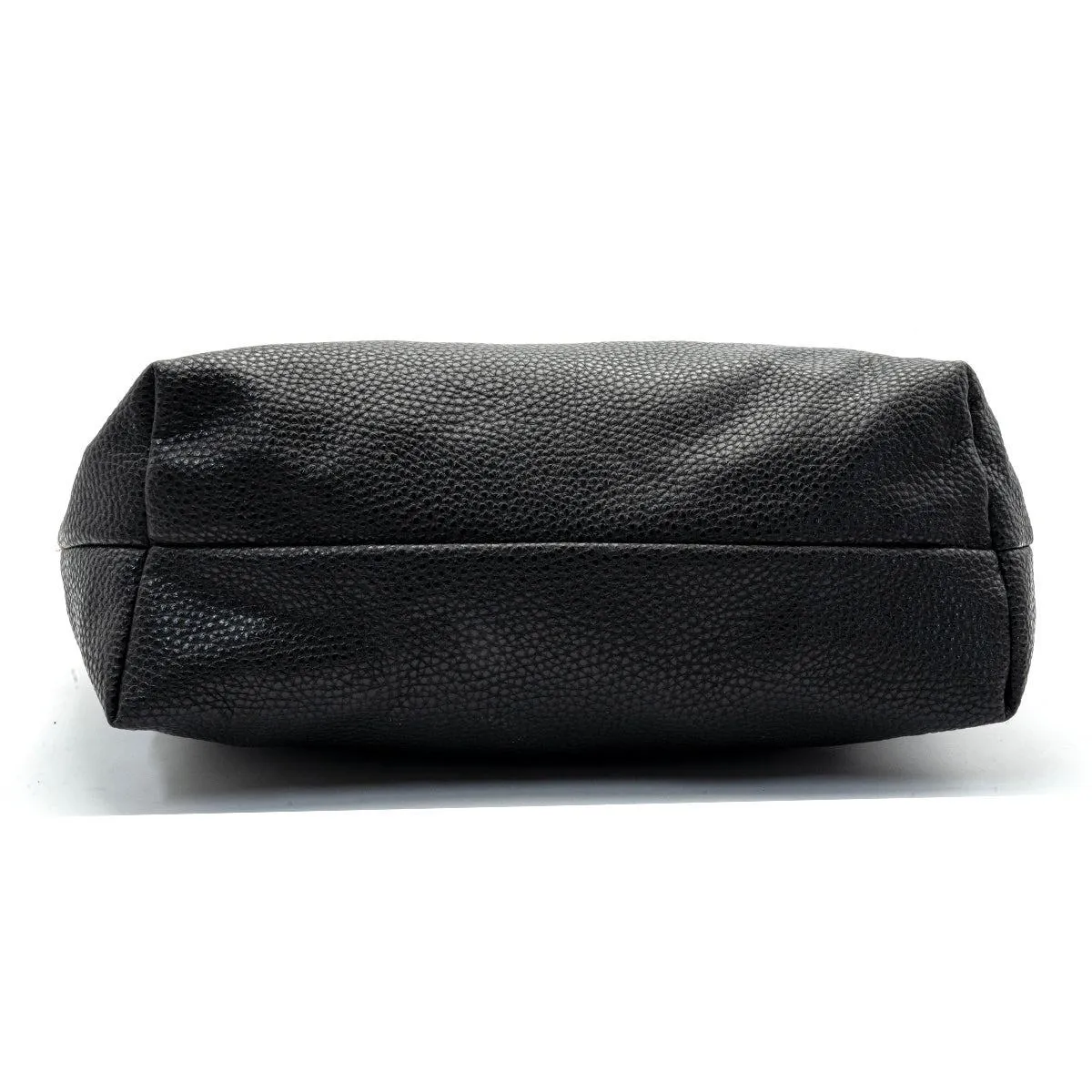 Bcbgeneration Paris Pebble Shoulder Bags Leather Black Colour For Women