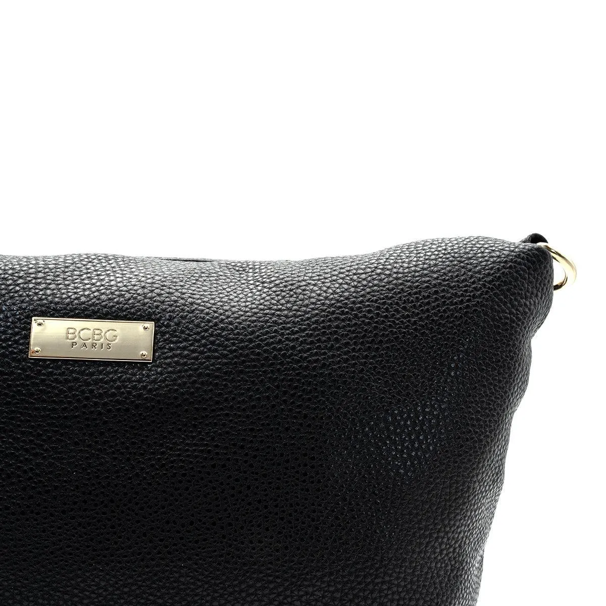 Bcbgeneration Paris Pebble Shoulder Bags Leather Black Colour For Women