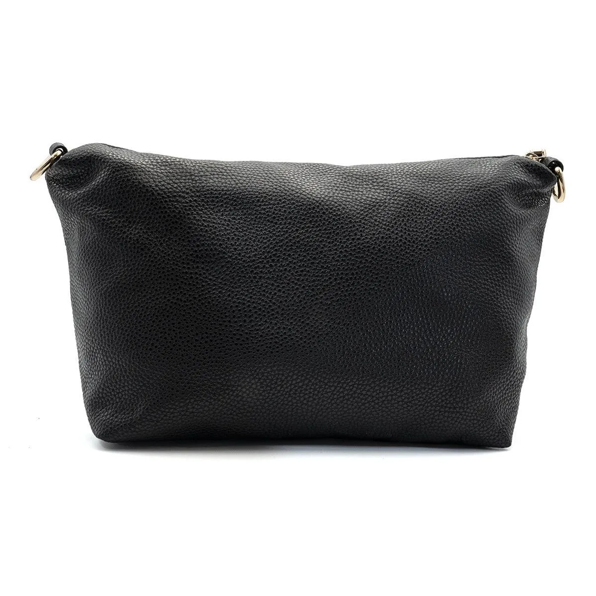 Bcbgeneration Paris Pebble Shoulder Bags Leather Black Colour For Women