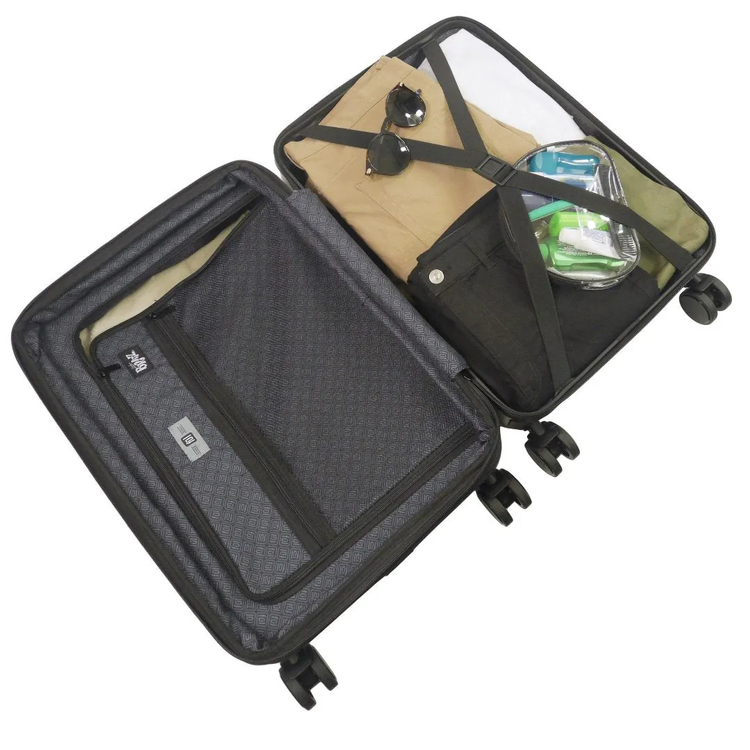 Bratz Ful 22.5" Black Carry-On Luggage