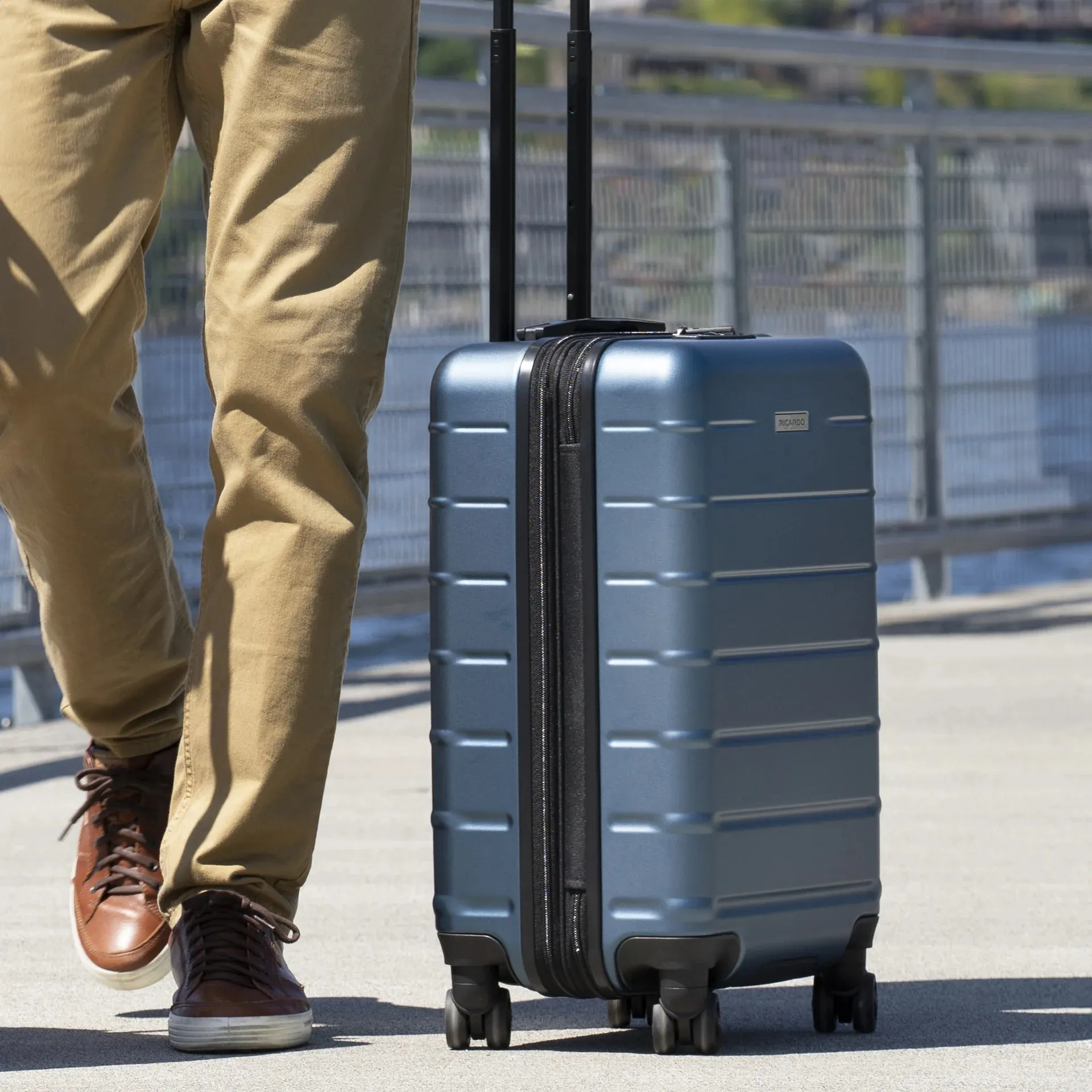 Cambria Hardside Expandable Carry-On Spinner - Blue