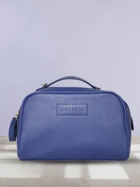 Caprese Olivia Vanity Case Large Blue