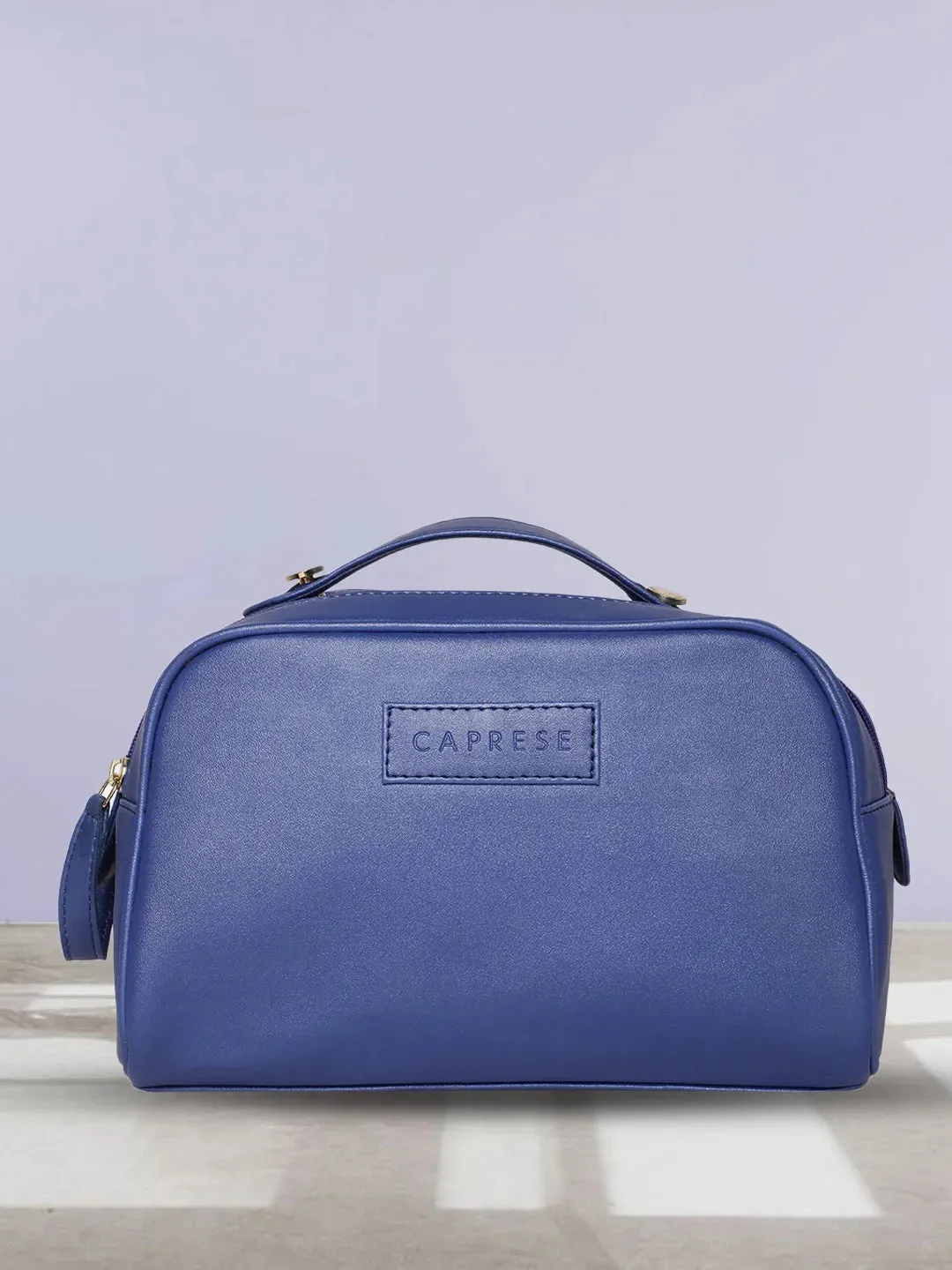 Caprese Olivia Vanity Case Large Blue