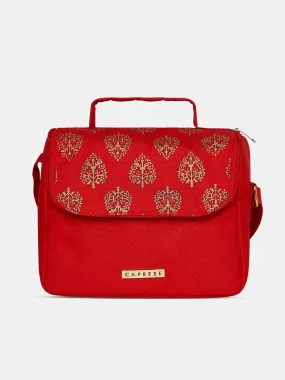 Caprese Rosy Vanity Case Medium Maroon