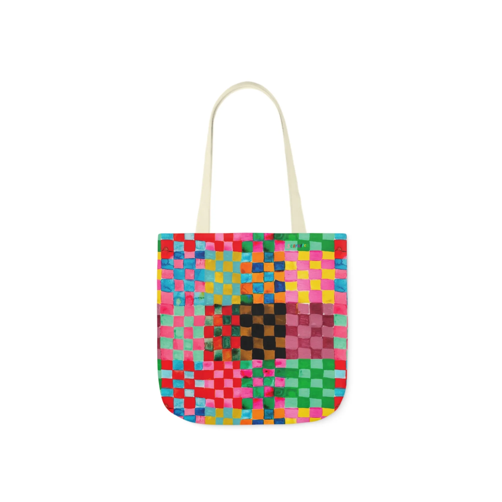 Checkerland Tote Bag