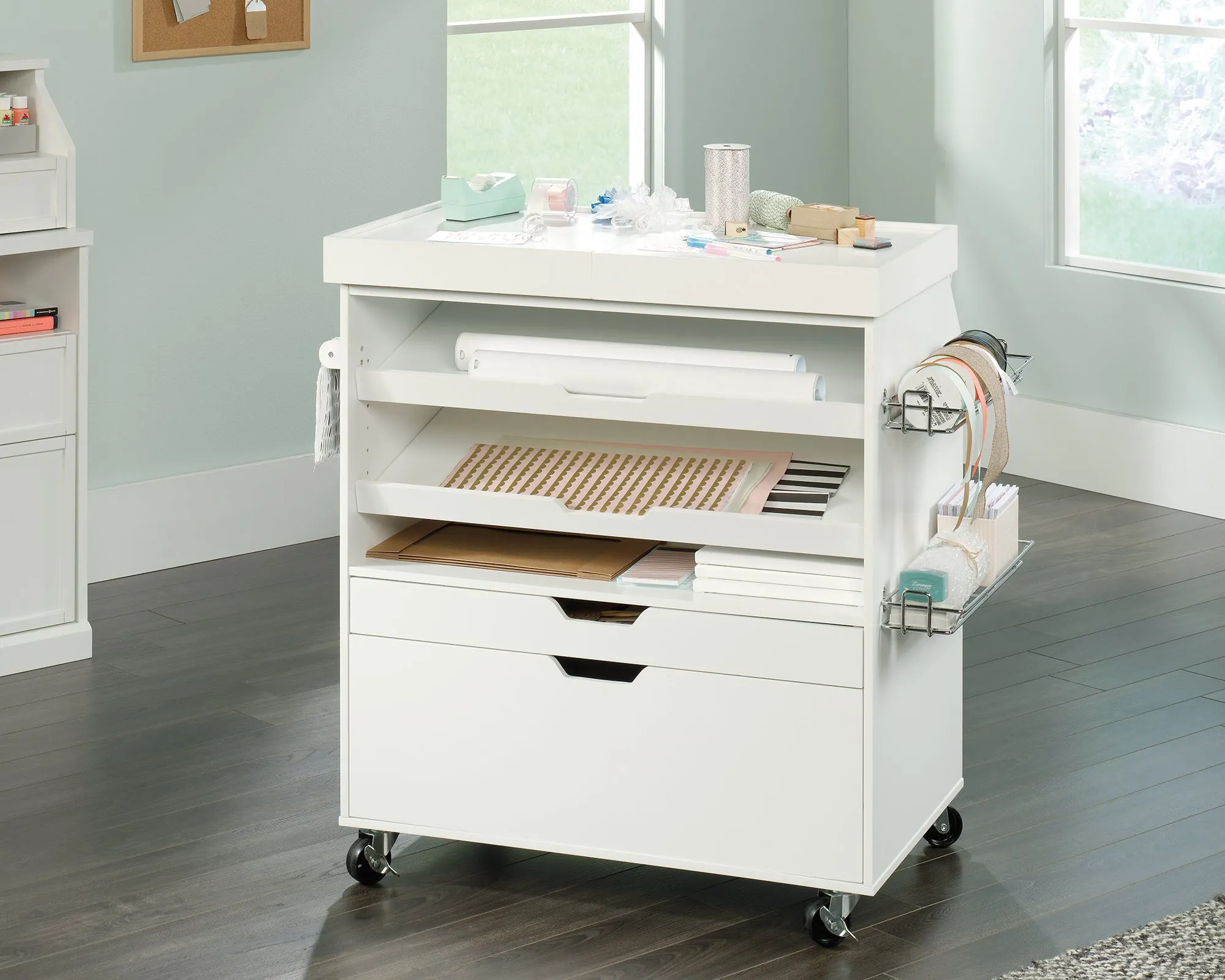 Craft Pro Series Craft Cart White 3a