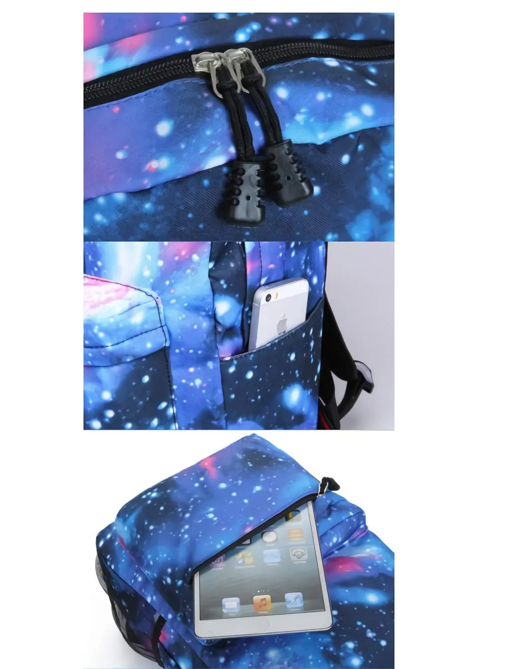 DarkT S-Stranger Thing-s Backpack Starry Sky Grey School Backpack Travel Backpack for Boys and Girls