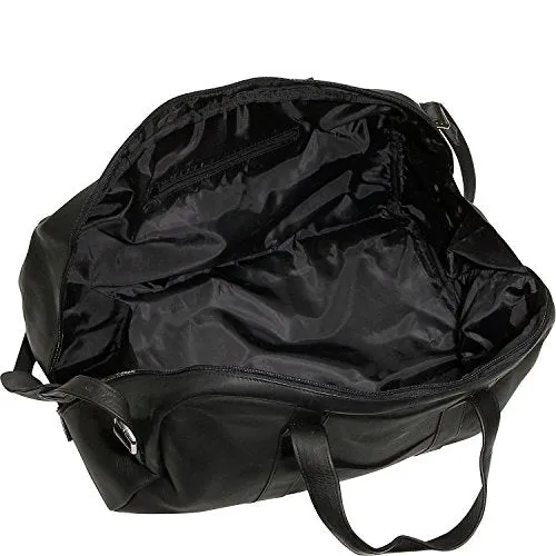 David King Leather Frame Duffel In Tan