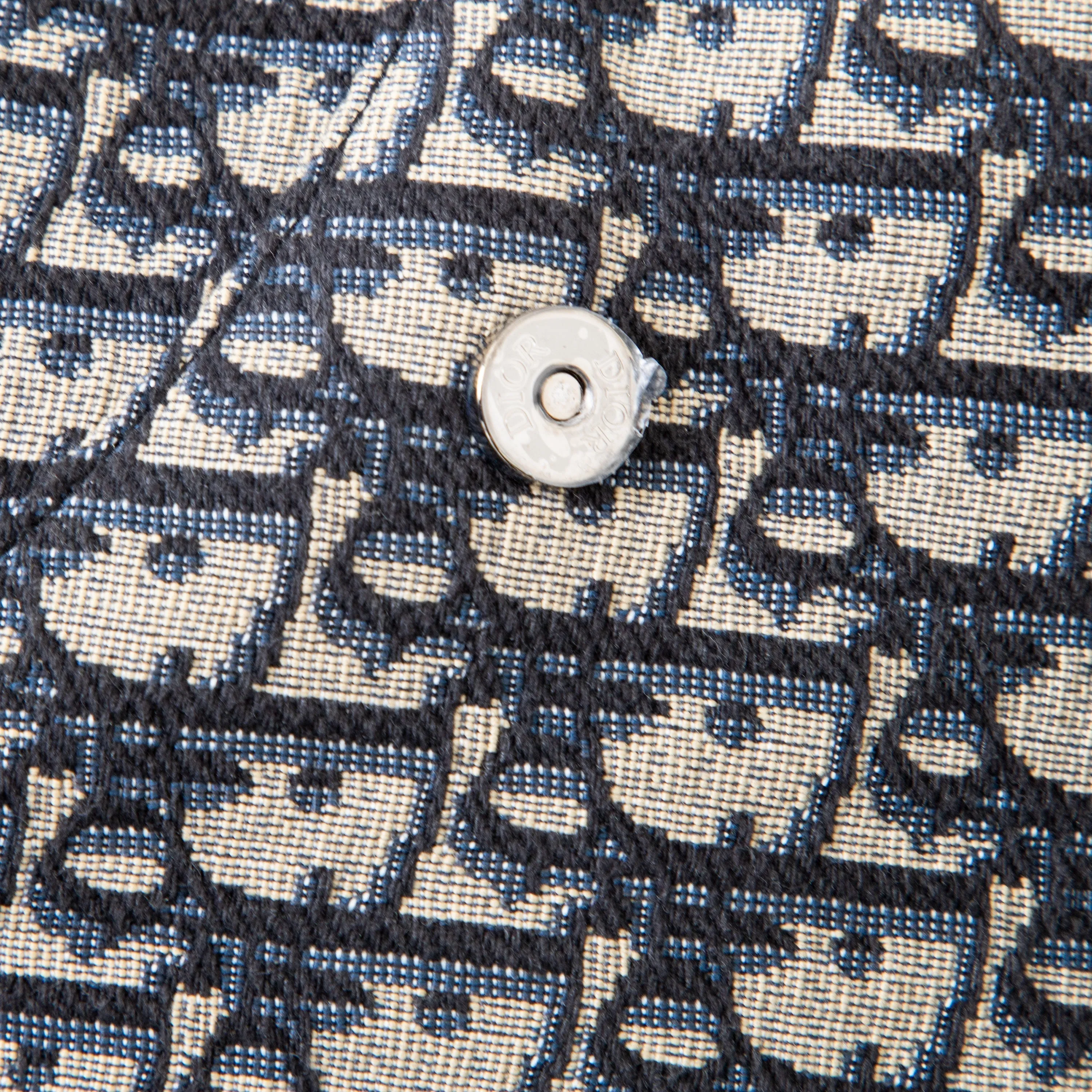 DIOR Dior Oblique Jacquard Saddle Bag