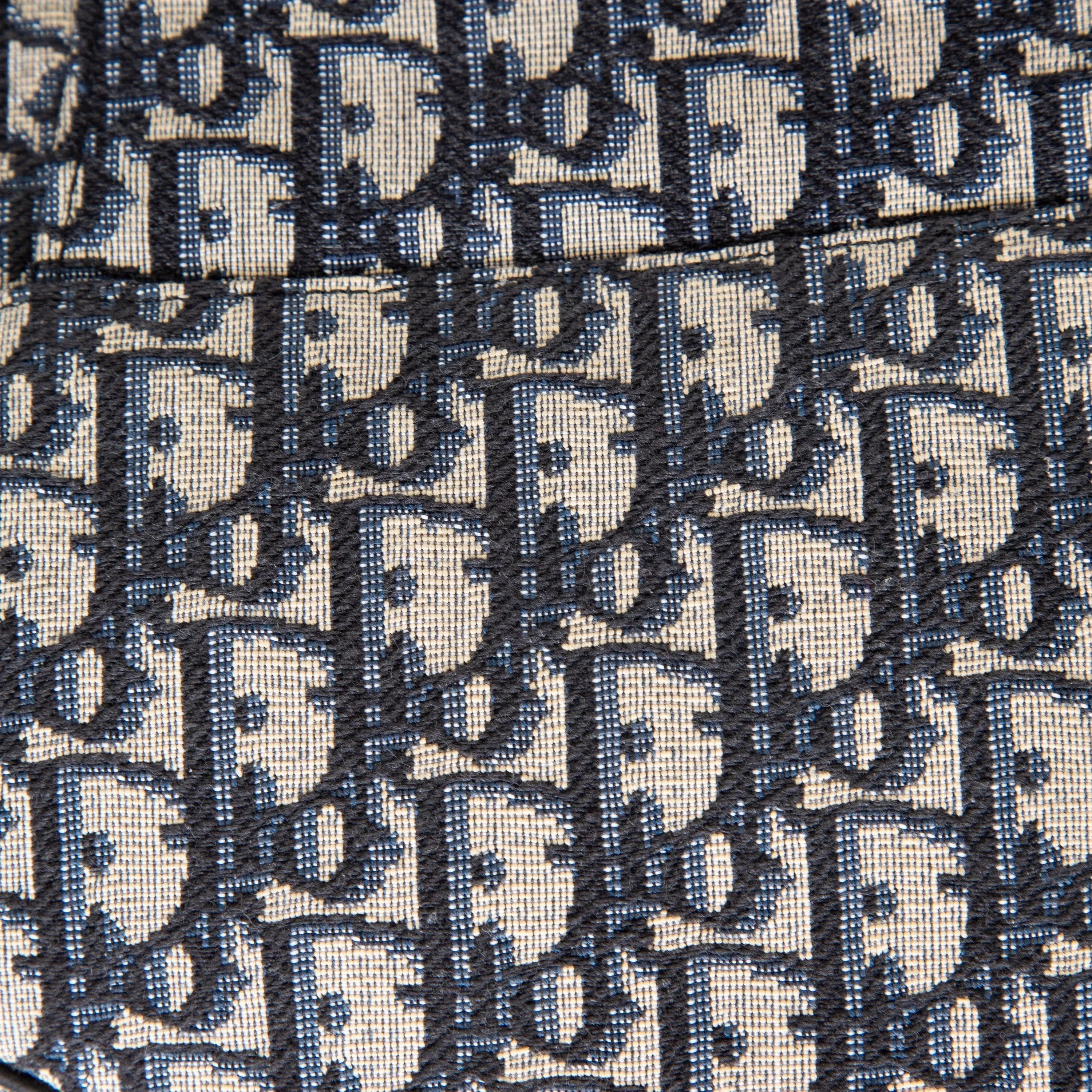 DIOR Dior Oblique Jacquard Saddle Bag