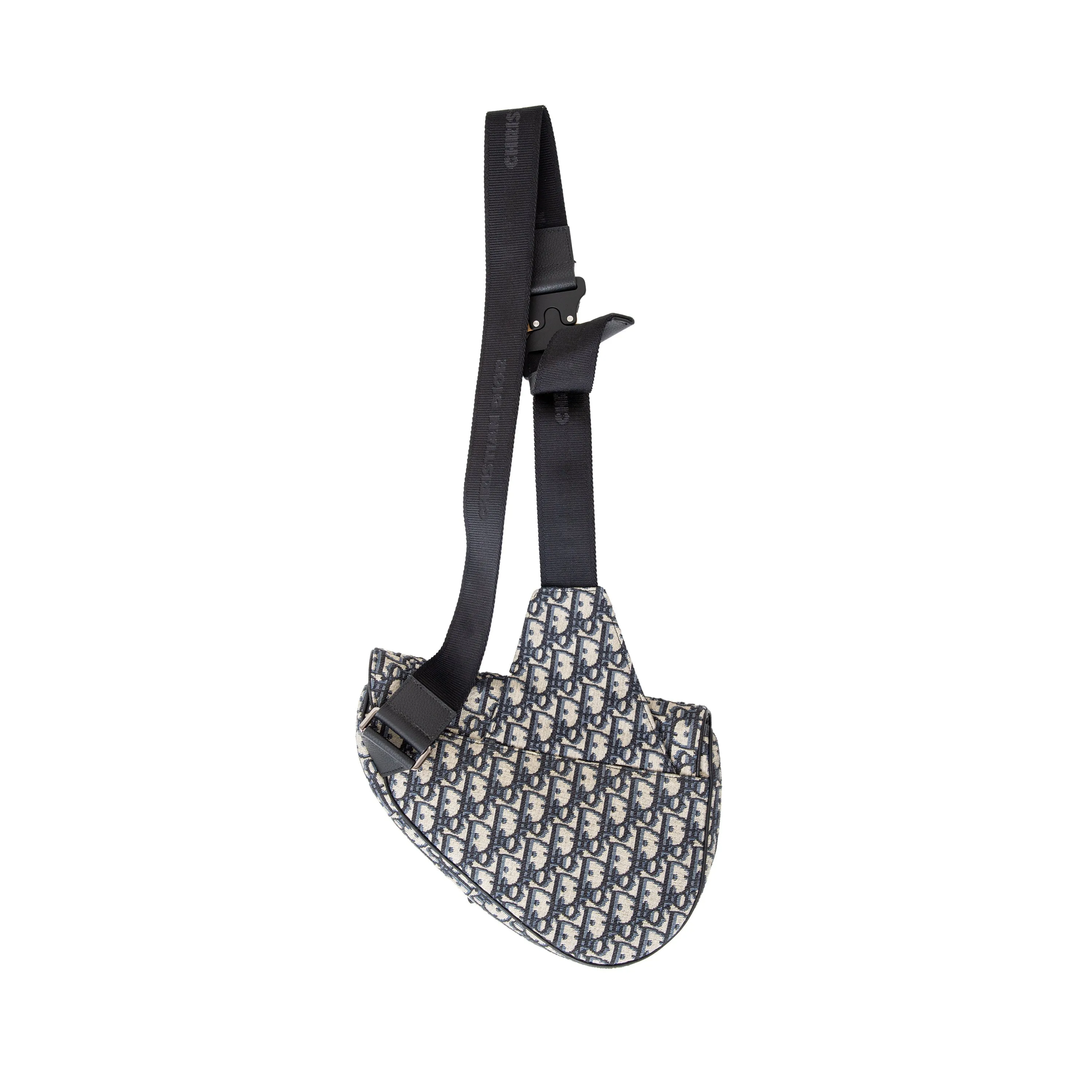 DIOR Dior Oblique Jacquard Saddle Bag