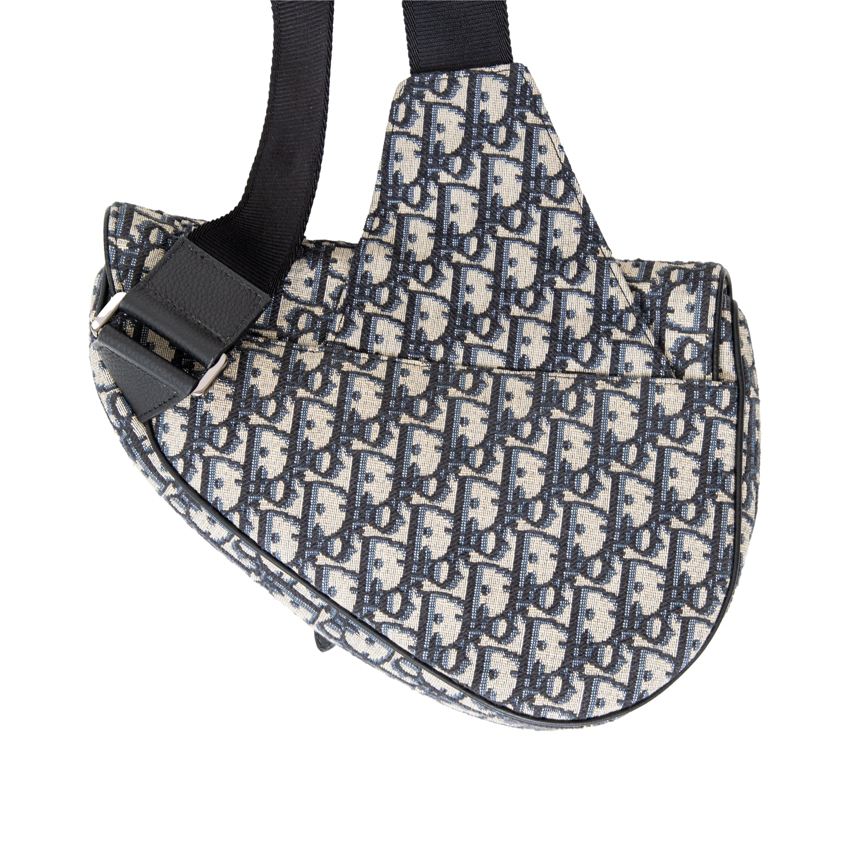 DIOR Dior Oblique Jacquard Saddle Bag