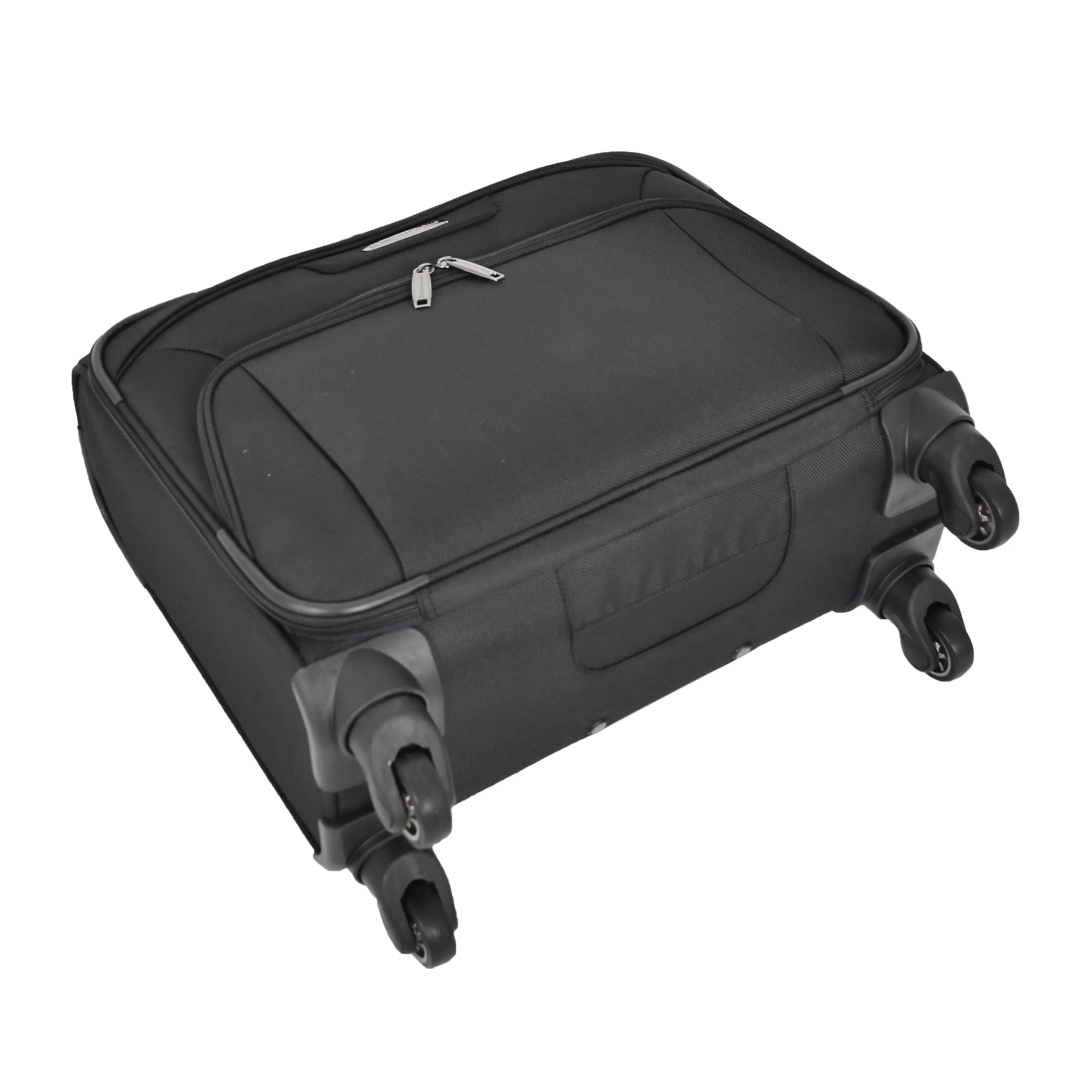 DR518 Executive Flight Briefcase With Four Wheels Black
