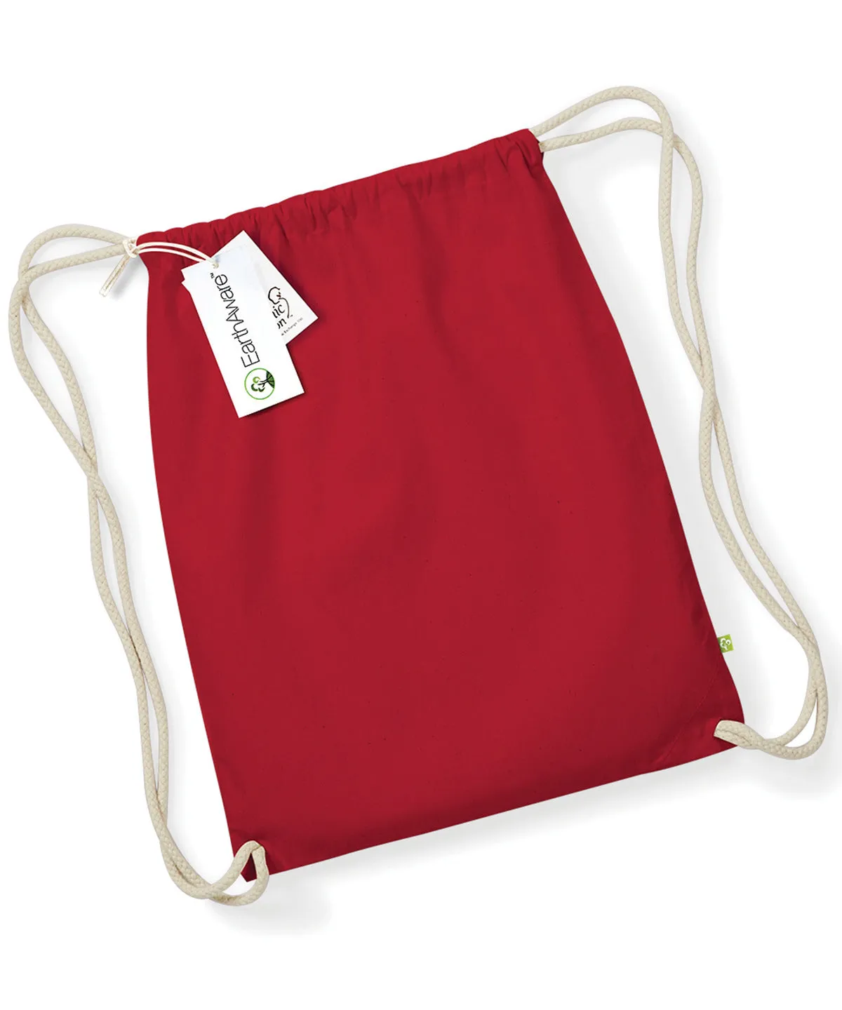 EarthAware® organic gymsac | White