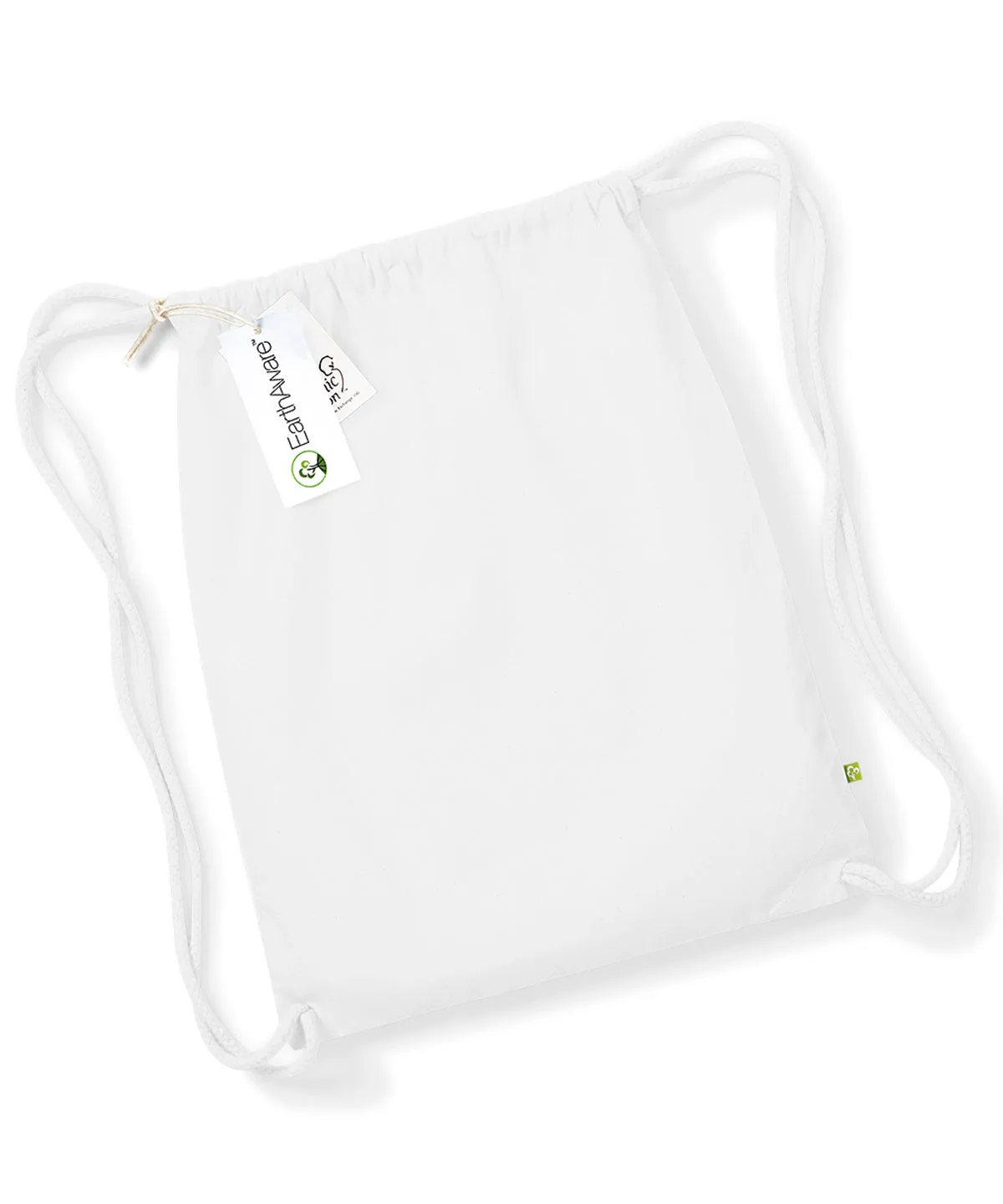 EarthAware® organic gymsac | White