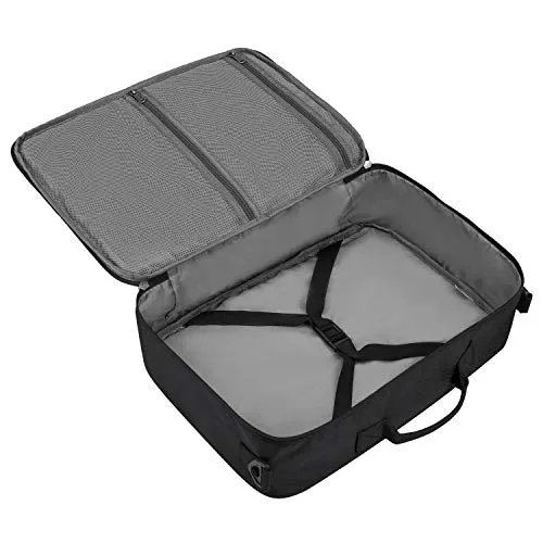 Gonex Travel Duffel Bag 20L, Portable Carry on Luggage Personal Item Bag for Airlines, Water& Tear-Resistant Black