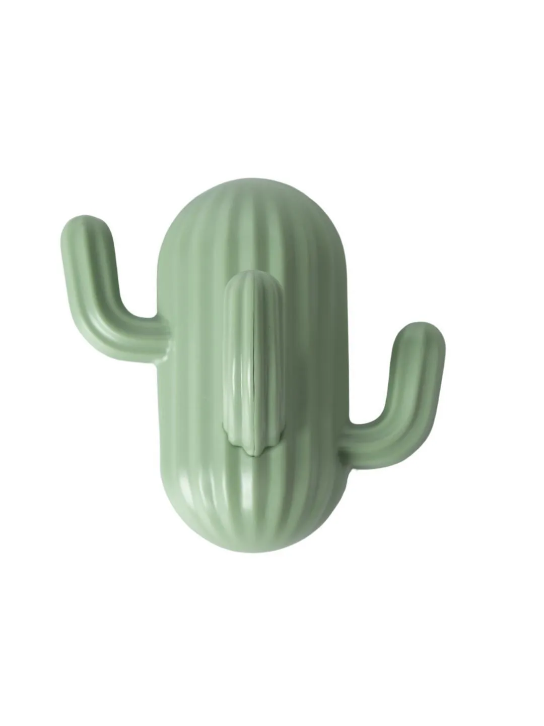 Green Plastic Cactus Wall Hook