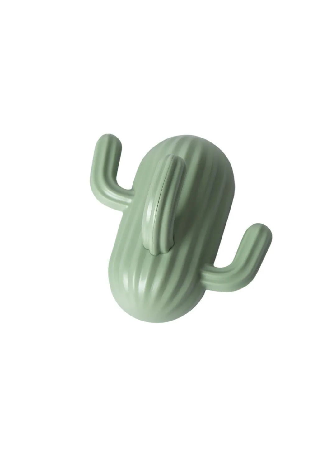 Green Plastic Cactus Wall Hook