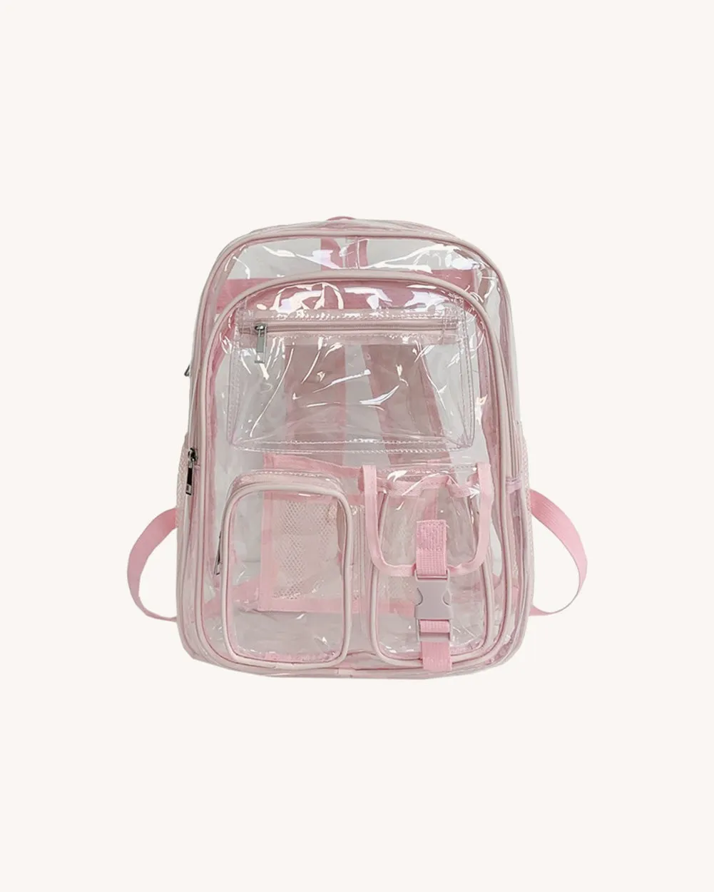 Happy Place Clear Backpack
