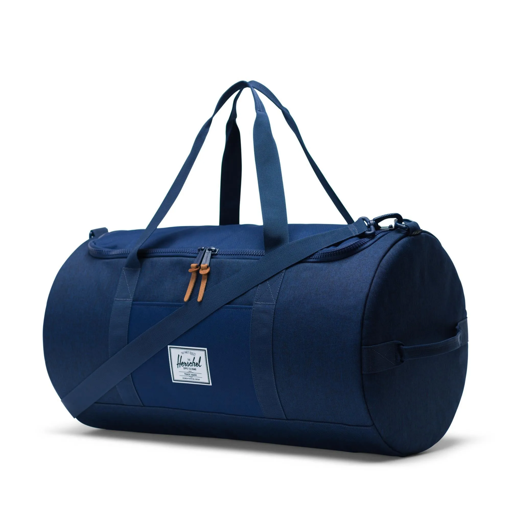 Herschel Sutton duffle - medieval blue crosshatch