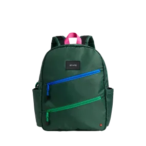 Kane Backpack | Olive Diagonal Zipper