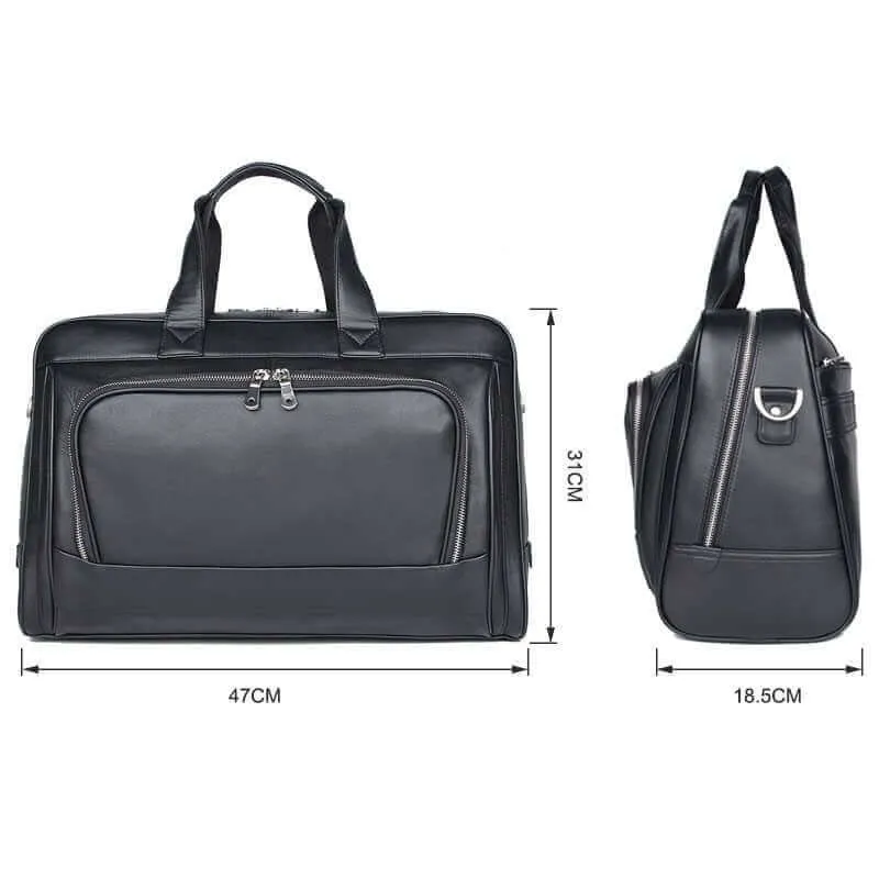 Large Leather Laptop Bag NZ - Perfect for Business Travel