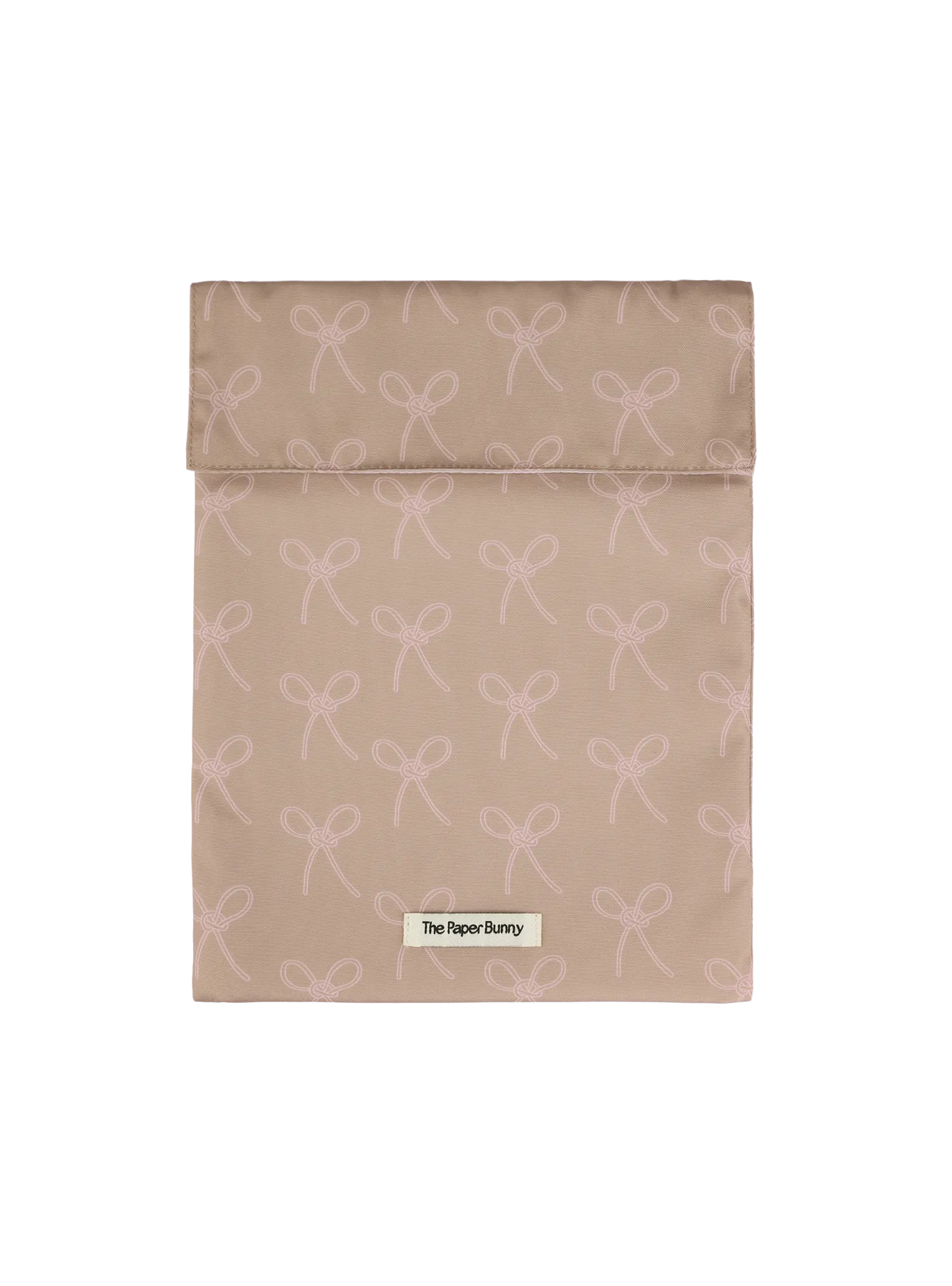 Large Pocket Pouch (Ribbon Blush)