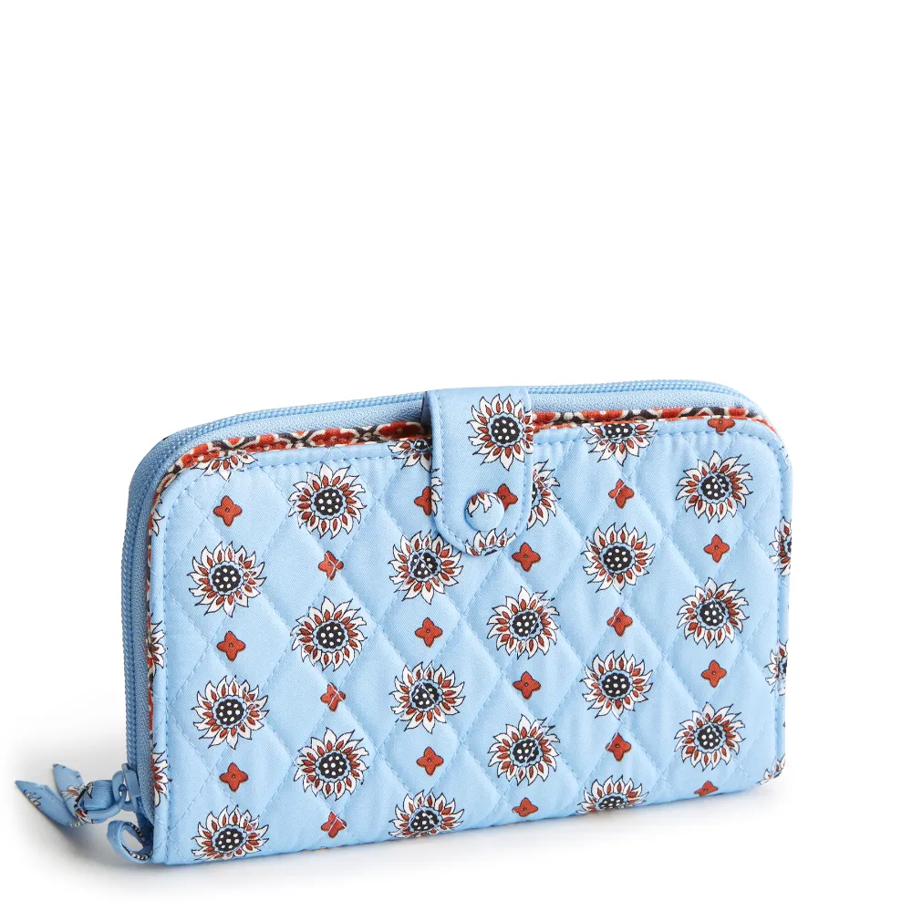 Large Tab Wallet - Cotton Gabardine