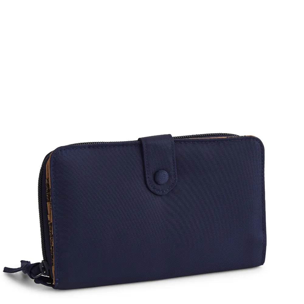 Large Tab Wallet - Cotton Gabardine