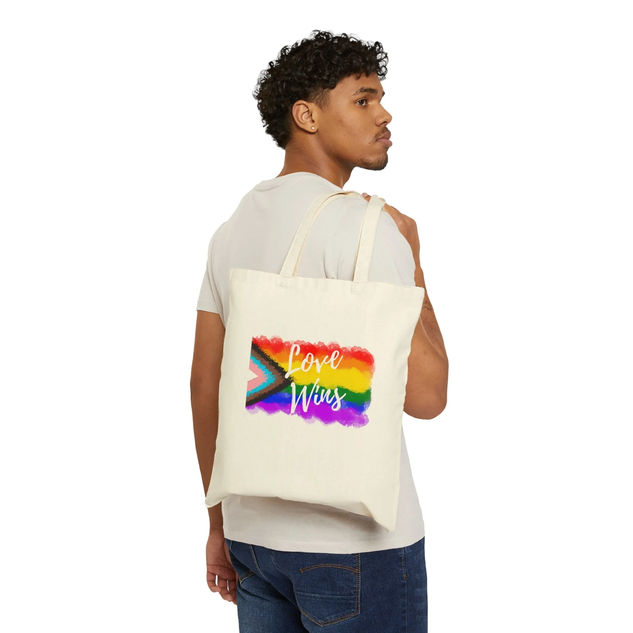 Love Wins Canvas Tote