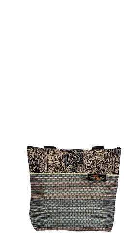 Med Mesh Tote Bag Ocean `Ele`ele Long Strap
