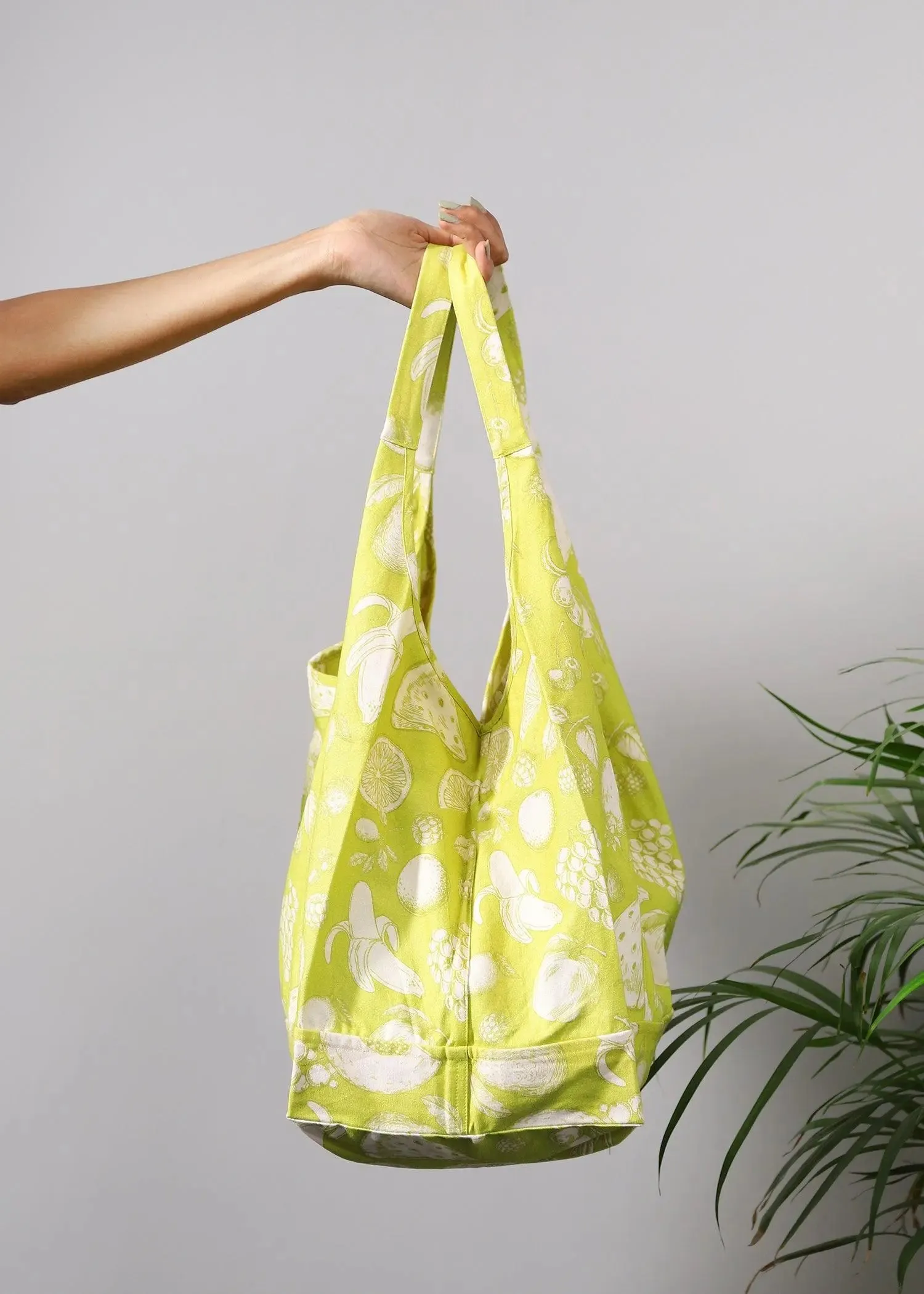 Mint Fruit Punch Canvas Tote Bag