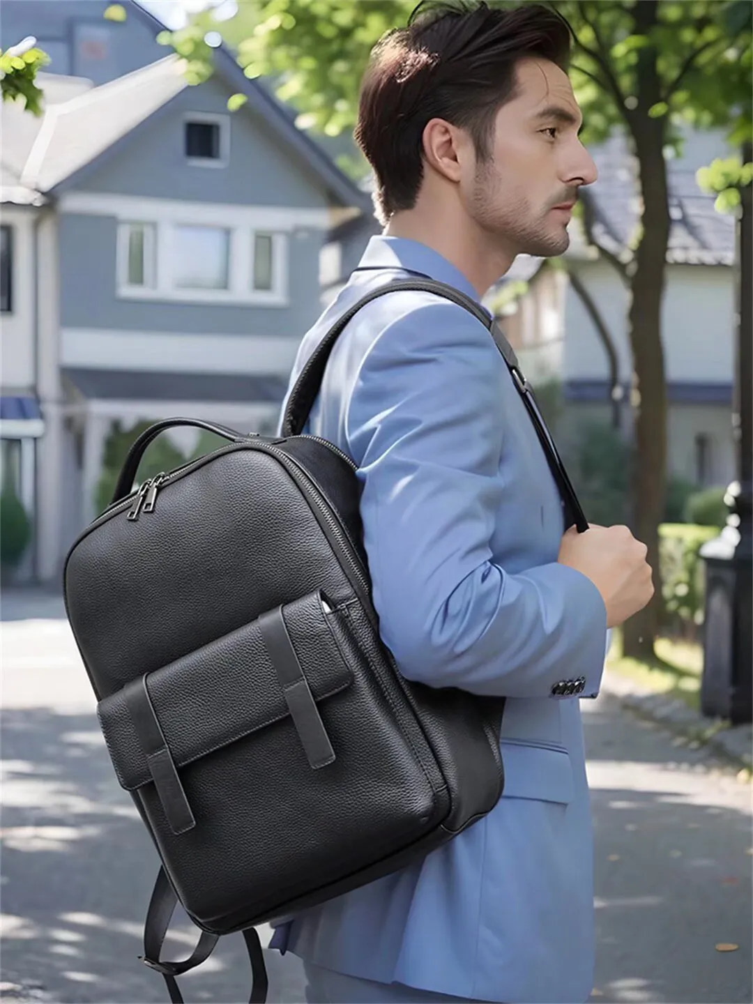 Ostaranuxe Zipper Backpack