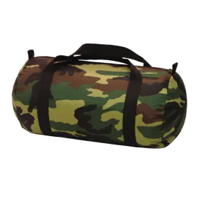 Personalized Nylon Camo Duffel Bag