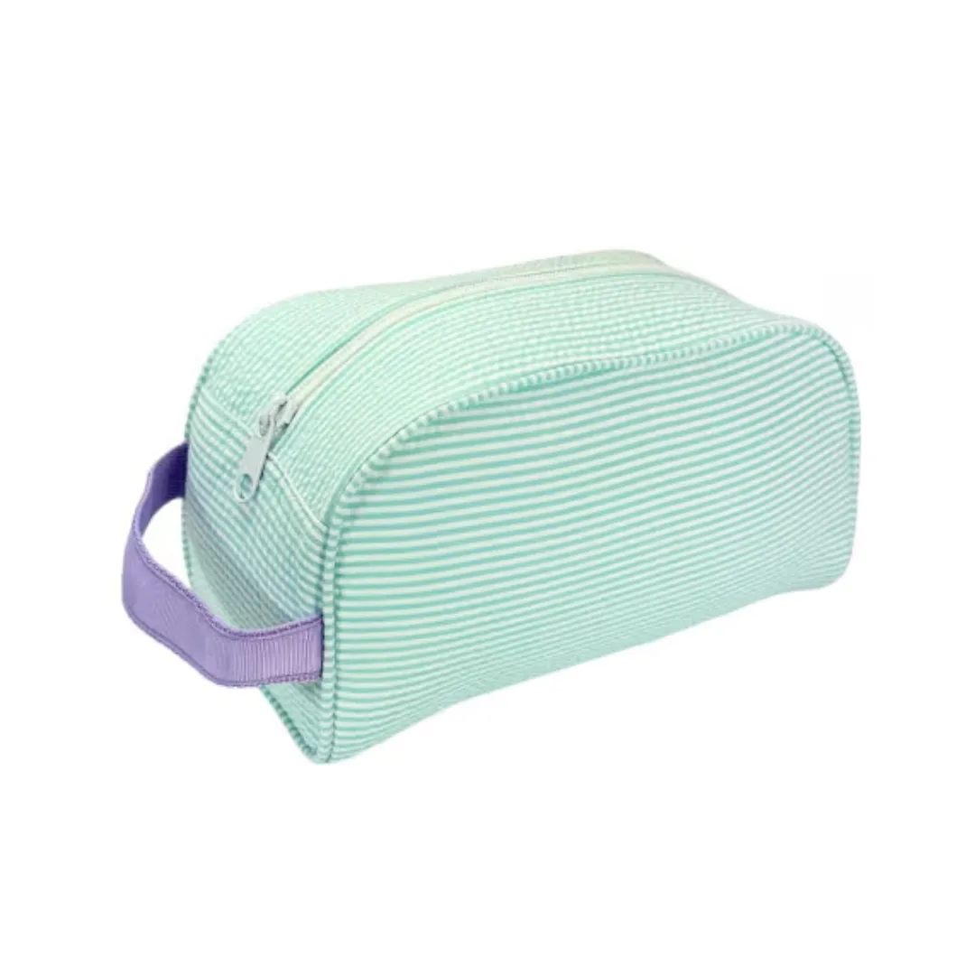 Personalized Seersucker Mermaid Traveler Pouch