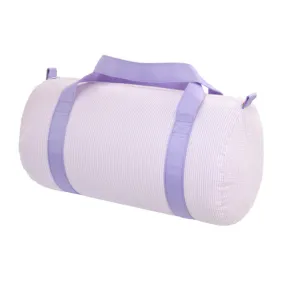 Personalized Seersucker Princess Duffel Bag