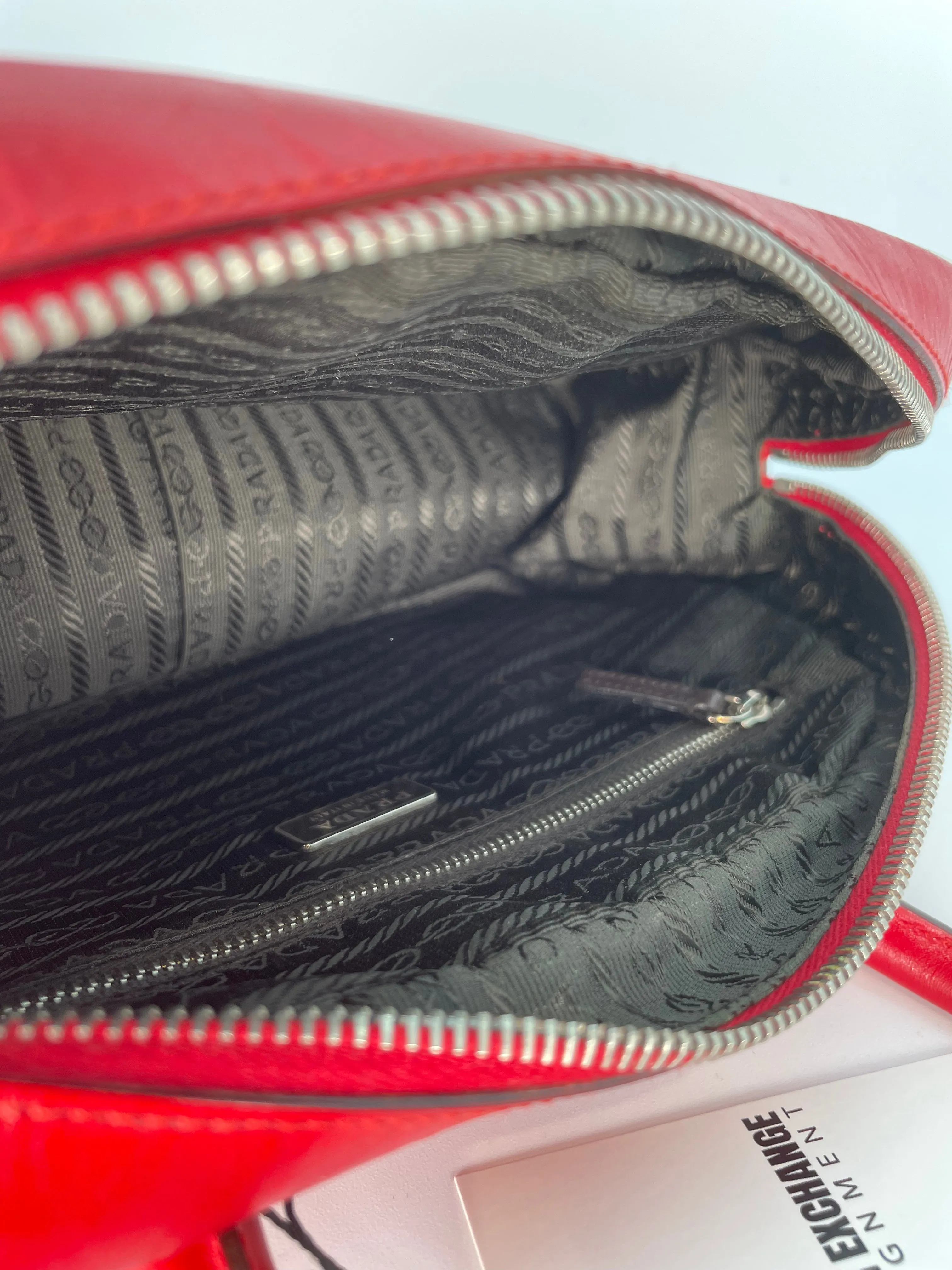 Prada Tessuto Easy Bowler Bag