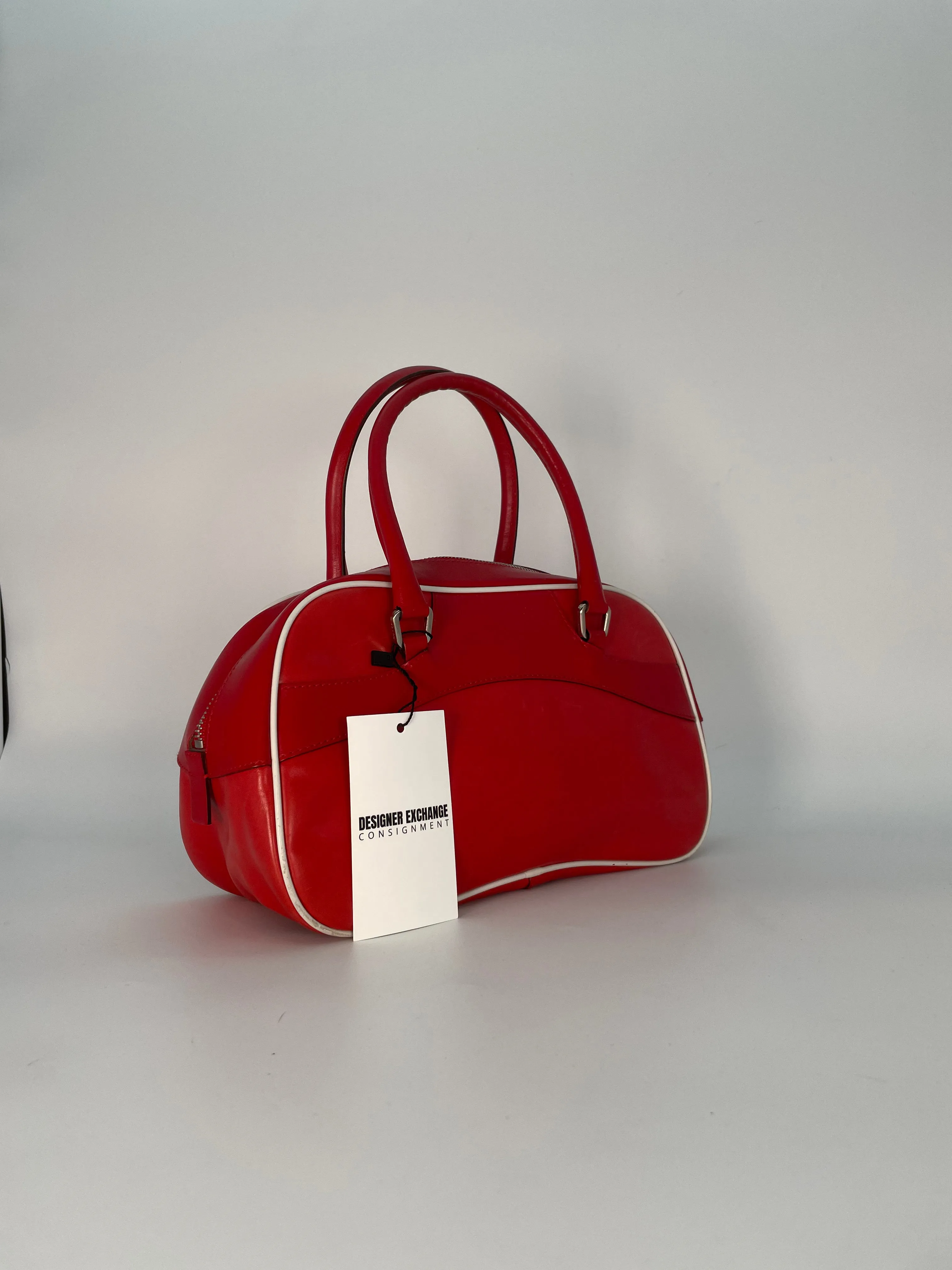 Prada Tessuto Easy Bowler Bag