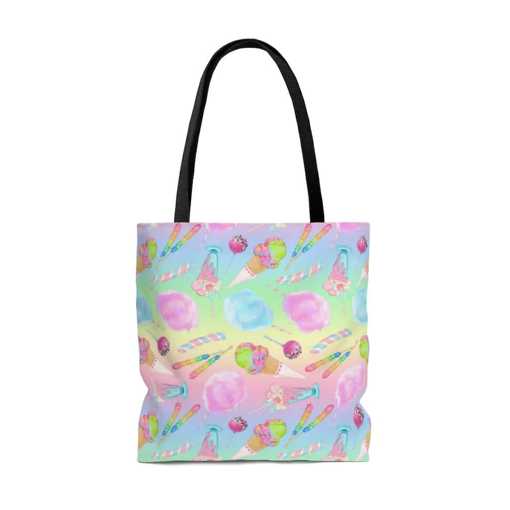 Rainbow Candy Tote Bag
