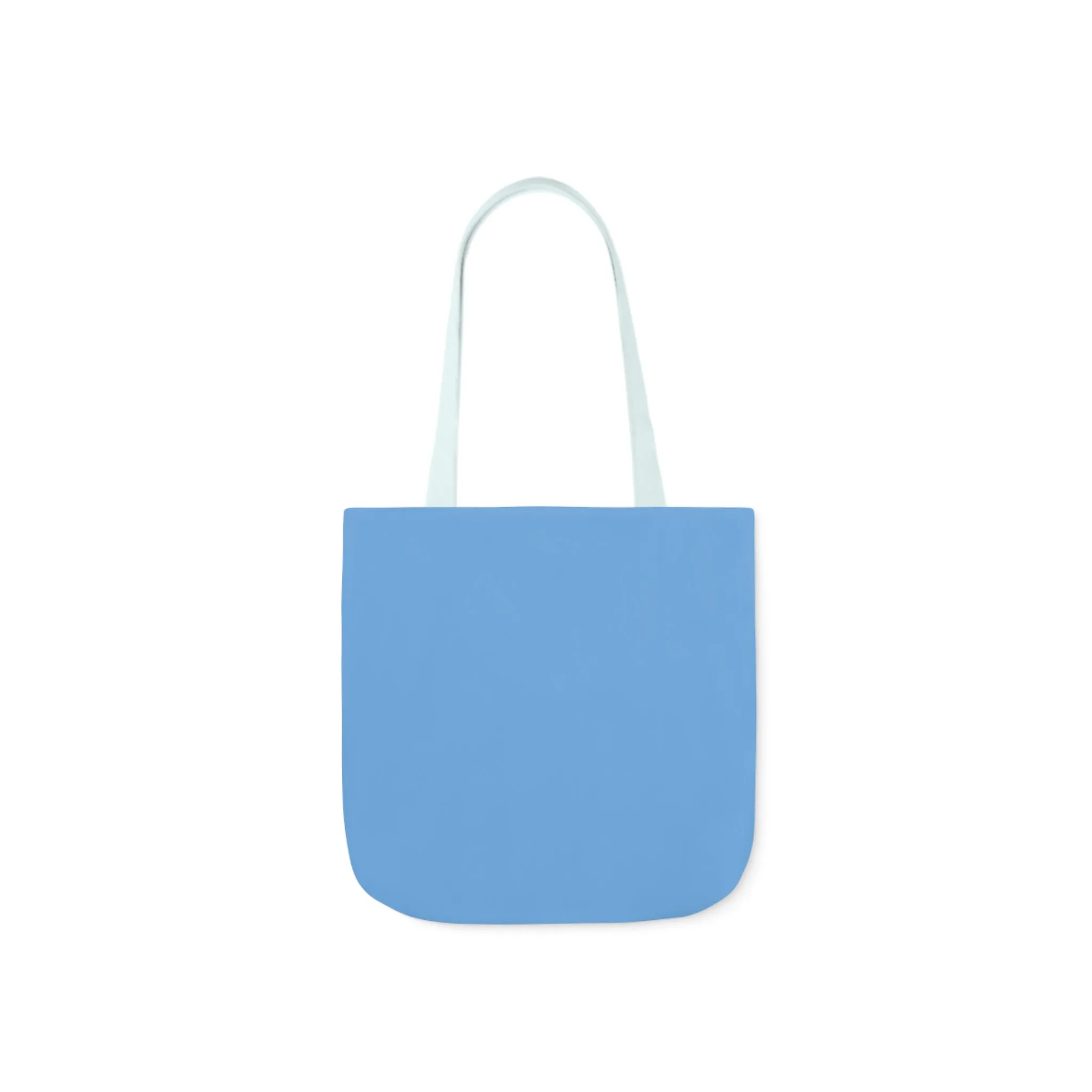 Rxmas all the way! - Polyester Canvas Tote Bag (Blue)
