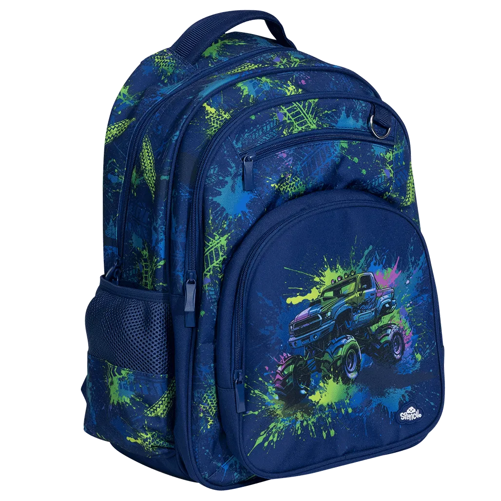 Spencil Big Kids Backpack - Mega Wheels