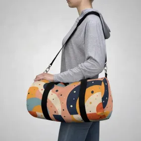 Stylish Geometrical Duffel Bags for Modern Explorers