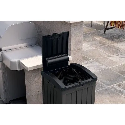 Suncast 39gal Trash Hideaway - Black
