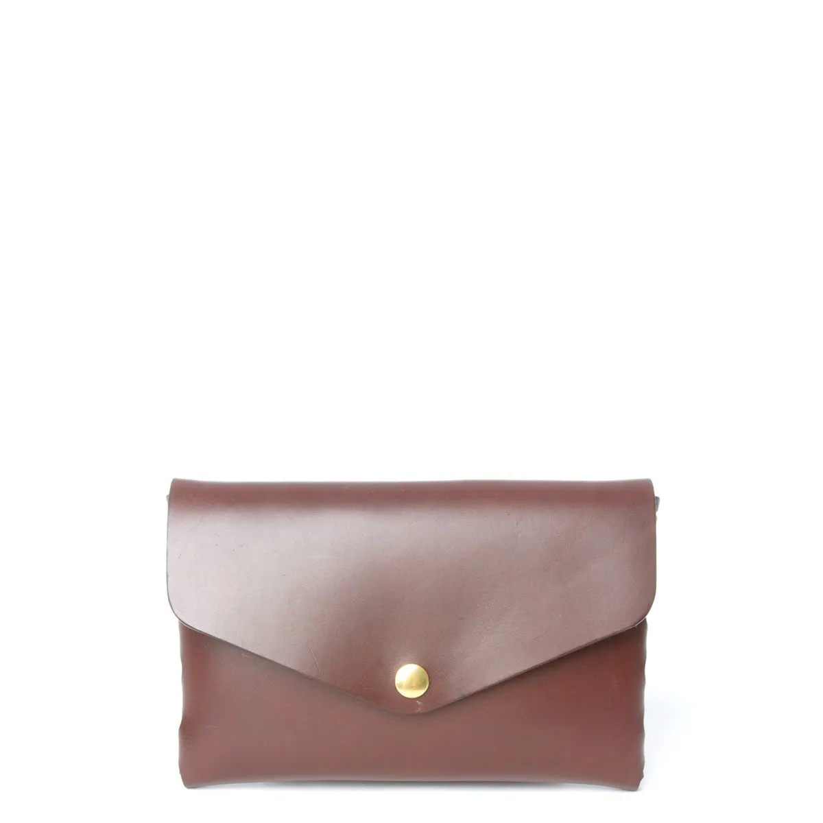 Swags Wabi Sabi Clutch - Chestnut