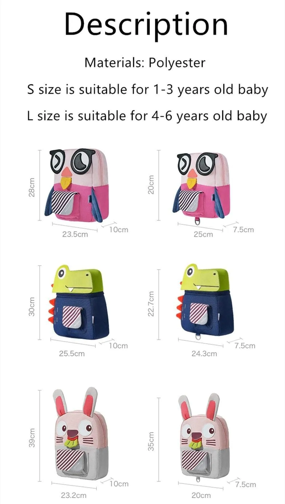Toddler Safety Harness Backpack