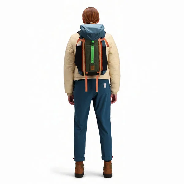 Topo Designs Mountain Pack 16L - Pond Blue / Olive