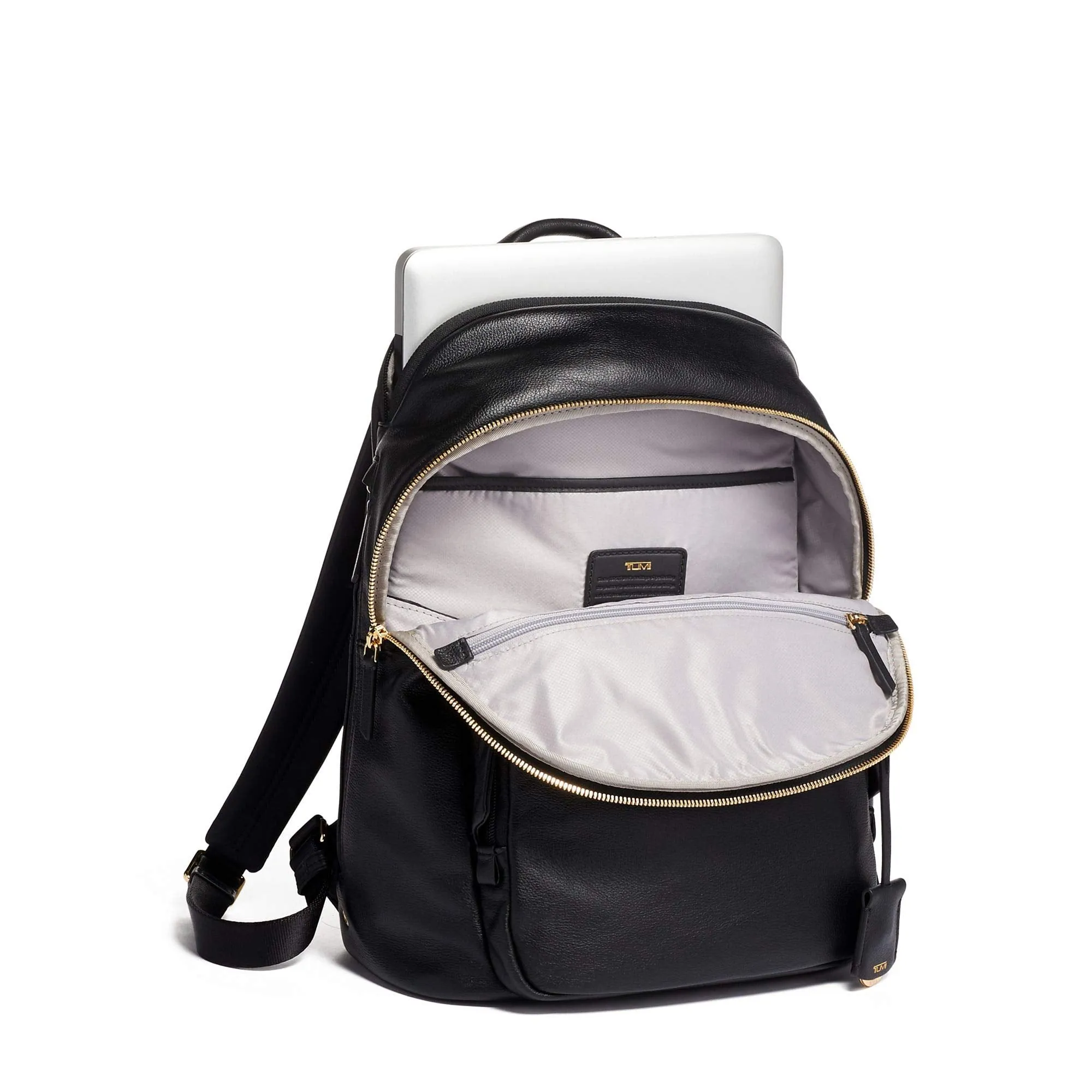 TUMI - Voyageur Hartford Leather Laptop Backpack - 13 Inch Computer Bag For Women - Black