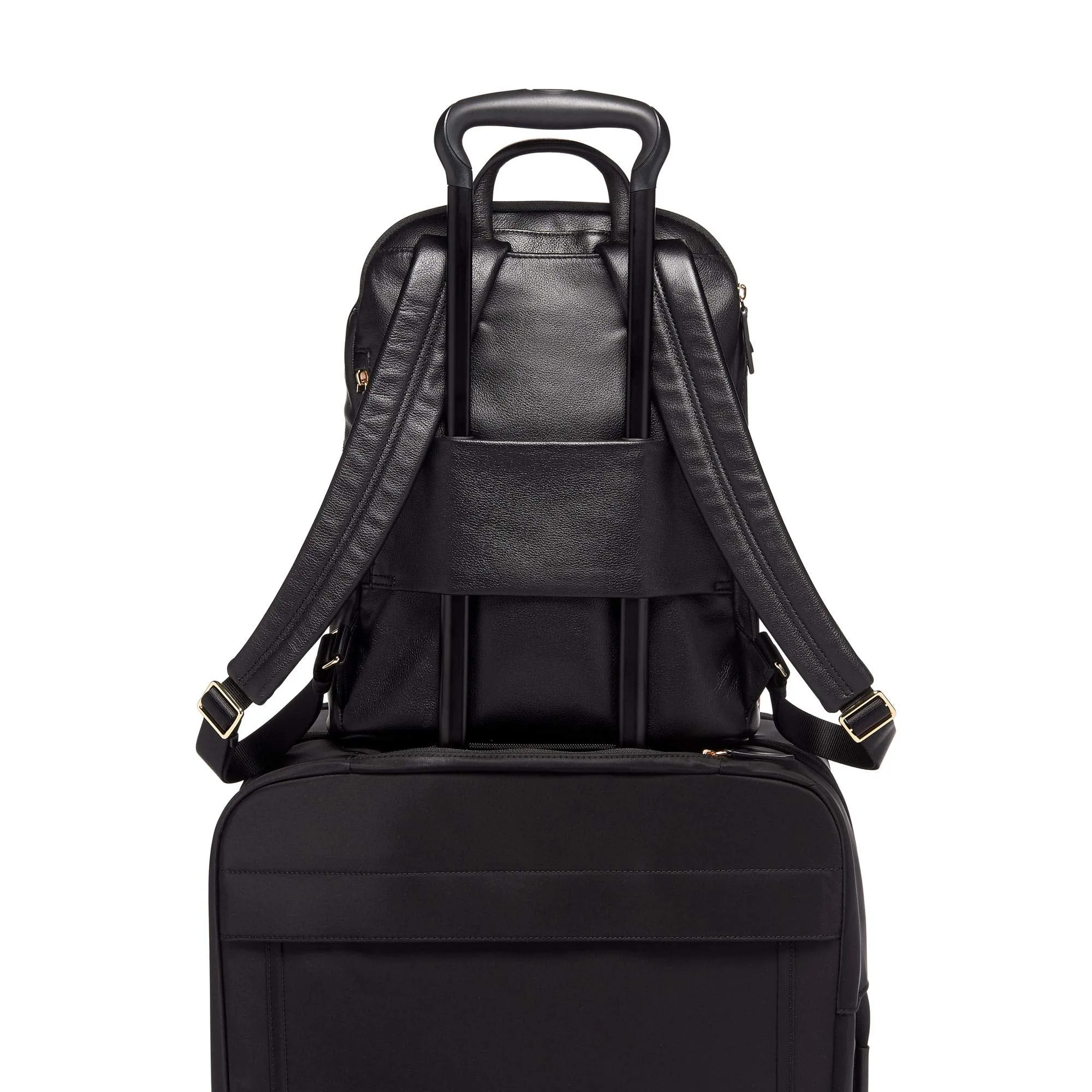 TUMI - Voyageur Hartford Leather Laptop Backpack - 13 Inch Computer Bag For Women - Black